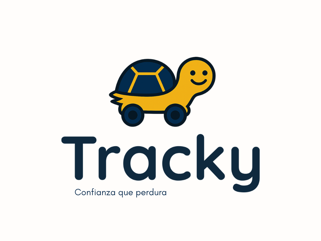 Vista del panel de Tracky para controlar mantenimiento y servicios